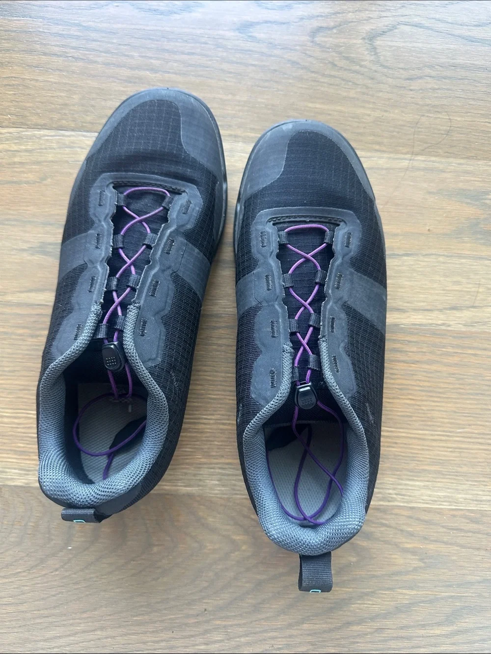 IRO Black and Purple Women's Athletic Sneakers